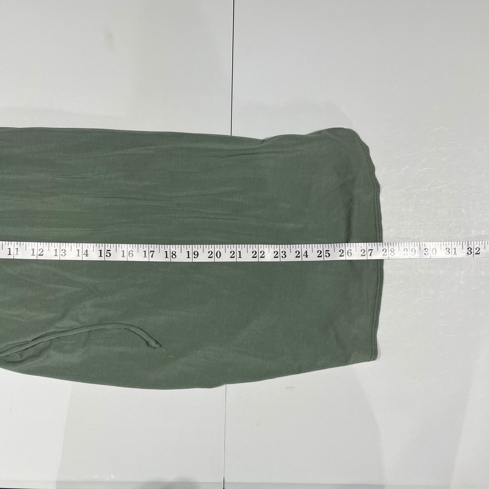 Sozy Tulip Hem Midi Skirt Drawstring Womens Large Cottagecore Prairie Feminine - Picture 8 of 10